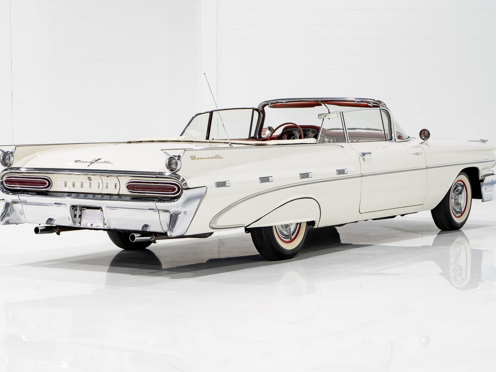 Pontiac Bonneville **PRIX EN USD** 1959 Beige Montréal - photo #24