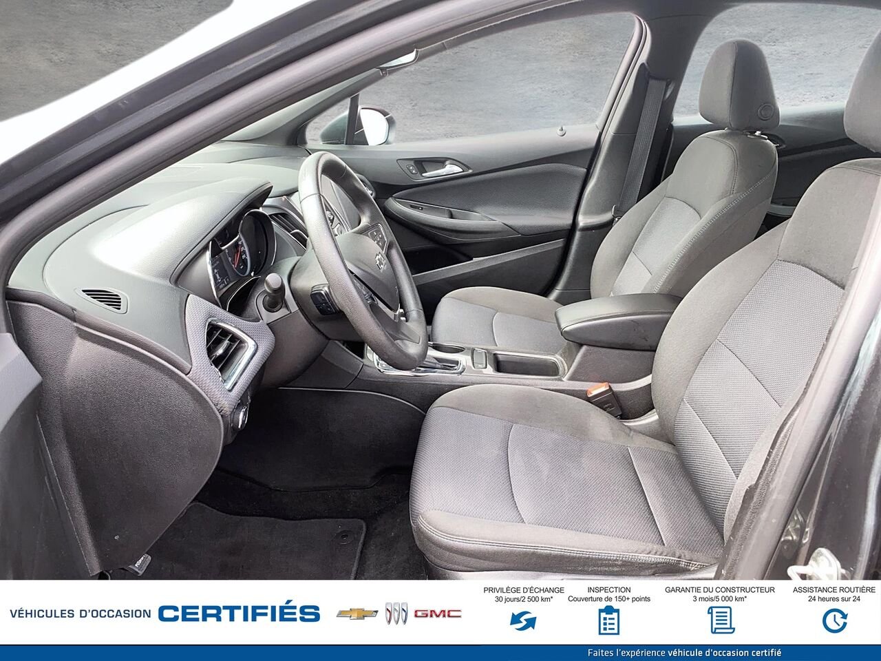 2019 CHEVROLET CRUZE LT LT à hayon 4 portes Grey Montmagny - photo #7