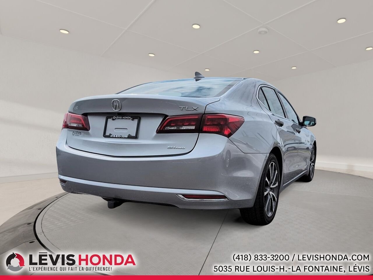 2017 Acura TLX SH-AWD V6 berline 4 portes SH-AWD Silver Lévis - photo #9