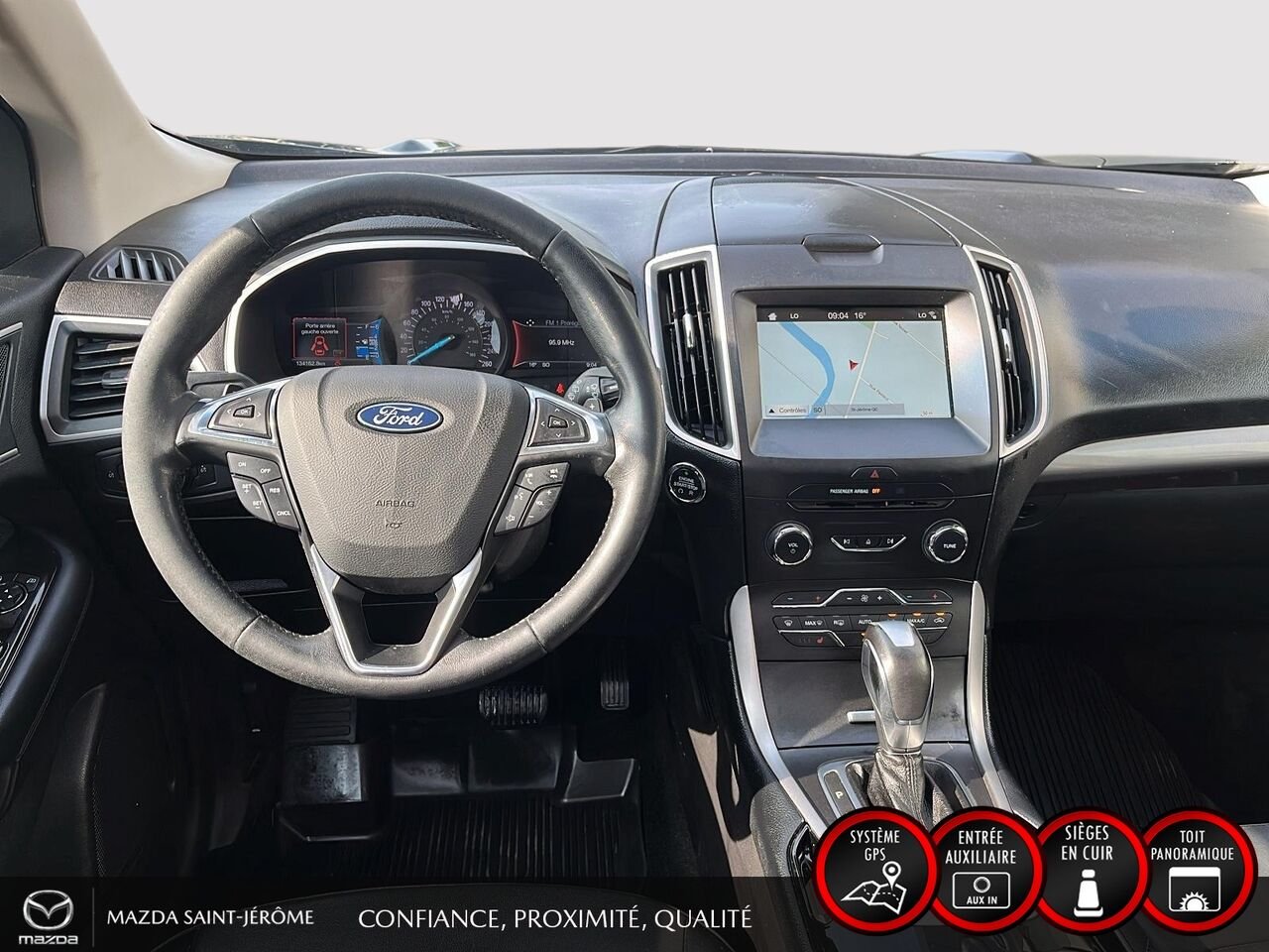 Ford Edge SEL | AWD | TOIT PANORAMIQUE | CUIR | 2018 Noir Saint-Jérôme - photo #23