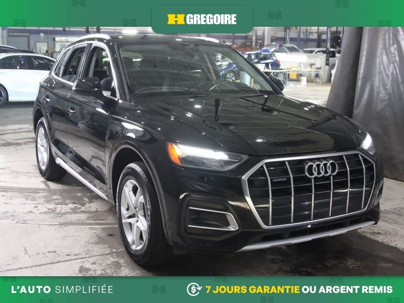 Audi Q5 822585 | Komfort AWD AUTO A/C MAGS CUIR CAM RECUL BLUETOOTH 2023 Noir Laval - photo #0