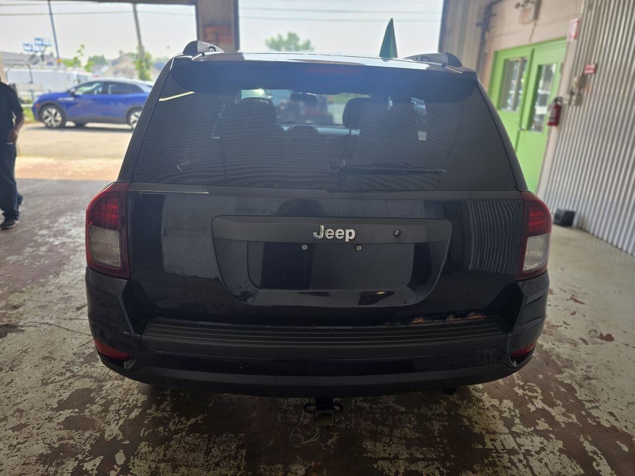 2017 Jeep Compass Blue  - photo #3
