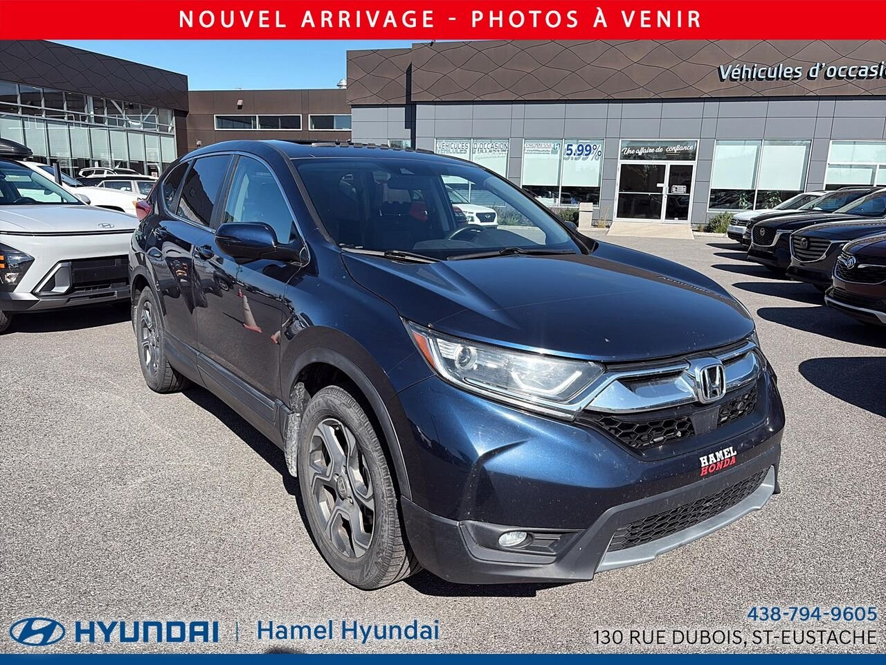 2019 Honda CR-V Blue Saint-Eustache - photo #1