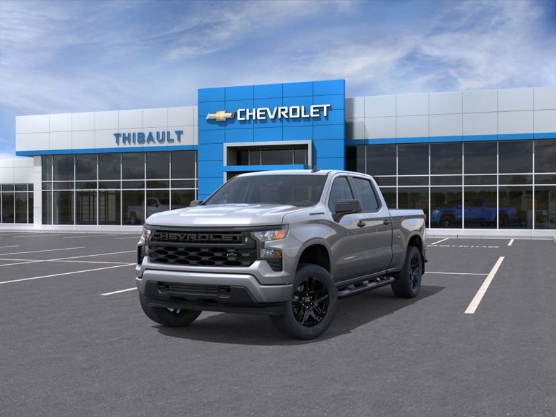 CHEVROLET Silverado 1500 Custom cabine multiplace 4RM 157 po 2026 GRIS STERLING METALLISE Sherbrooke - photo #7