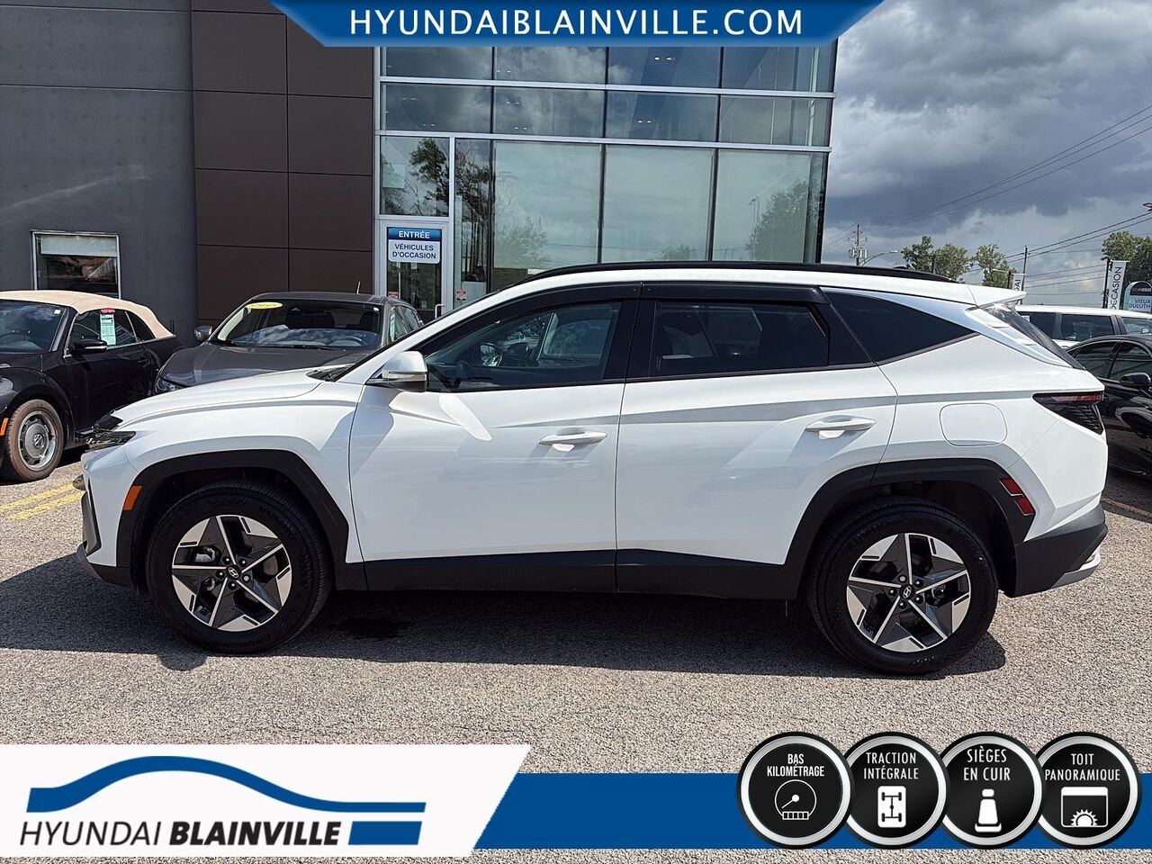 Hyundai Tucson 2025 Blanc Blainville - photo #6