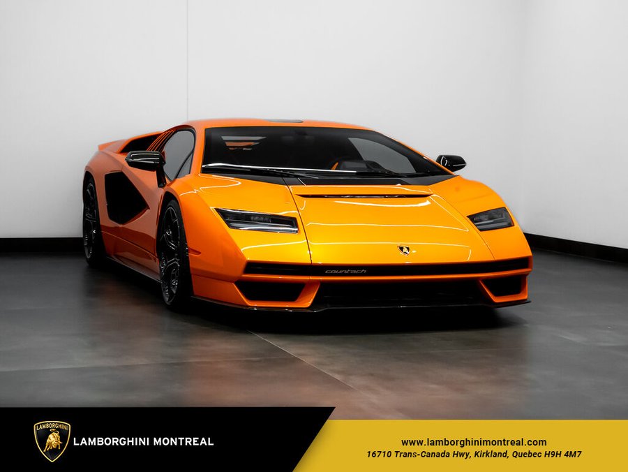 Lamborghini Countach LPI800-4 PRICE IN USD 2022 Orange
