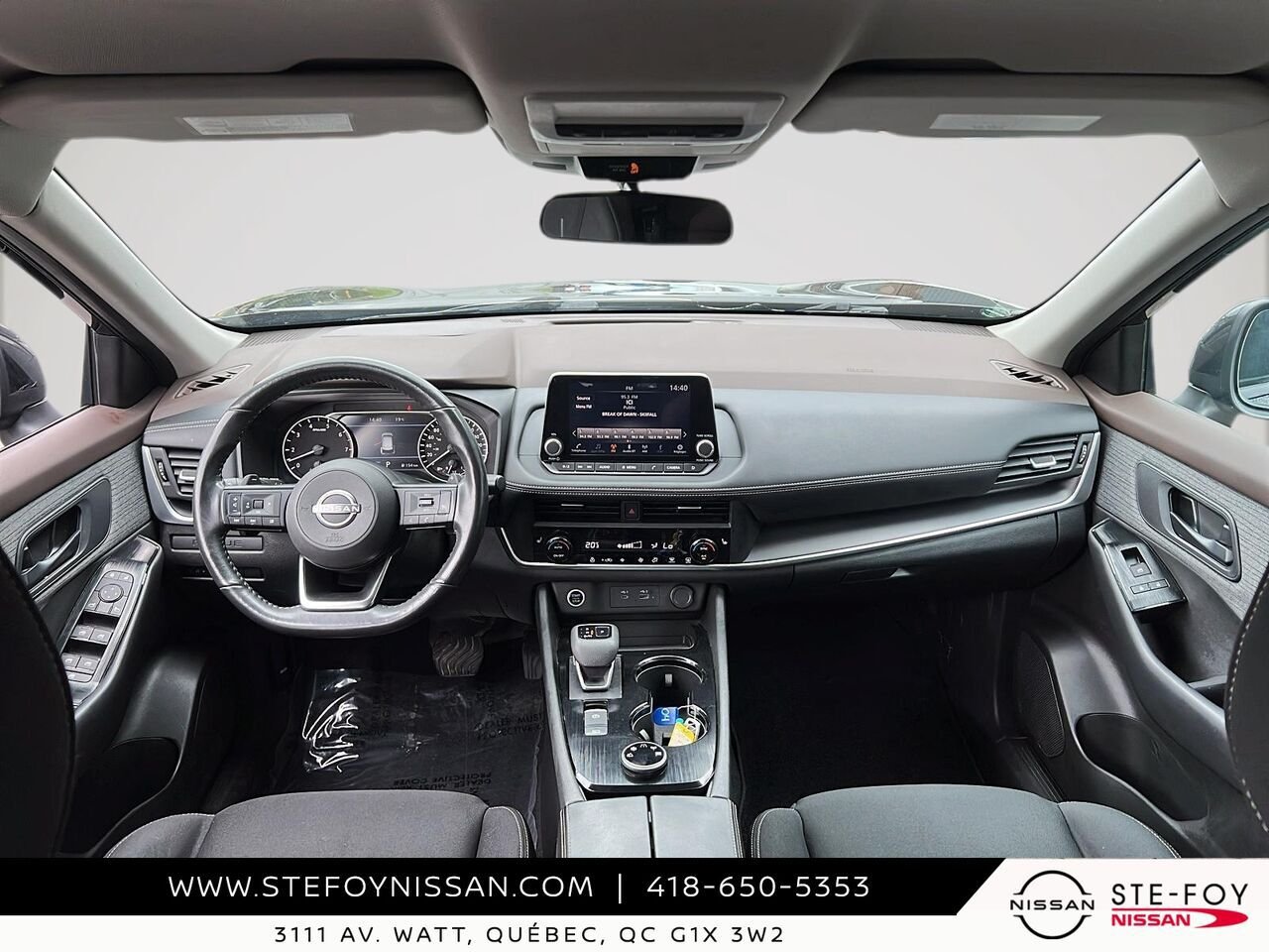 2023 Nissan ROGUE S TRACTION INTEGRALE Black Ste-Foy - photo #8