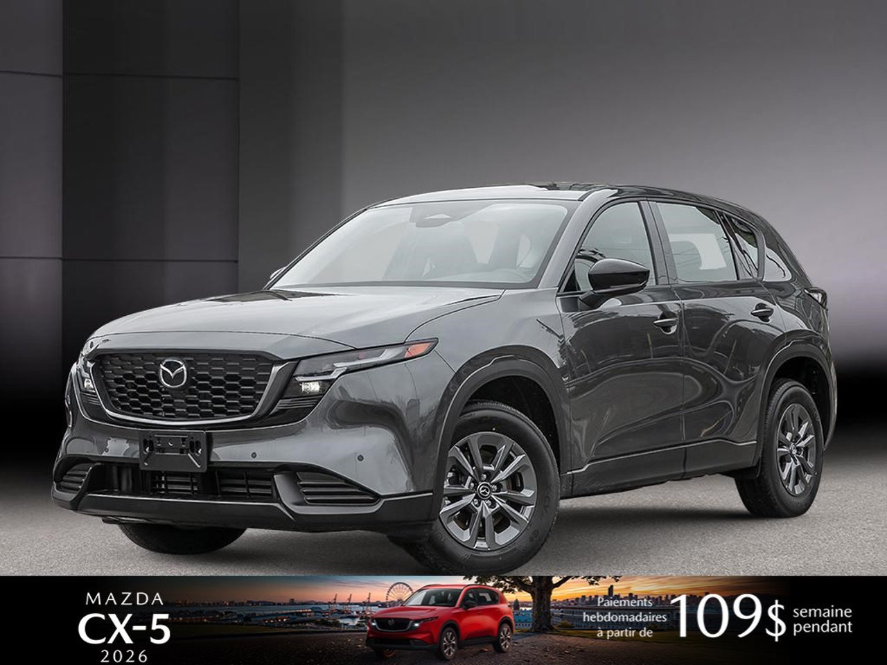 Mazda CX-5 JM3KMAHA4T0161835 2026 Gris mécanique métallisé Mirabel - photo #0