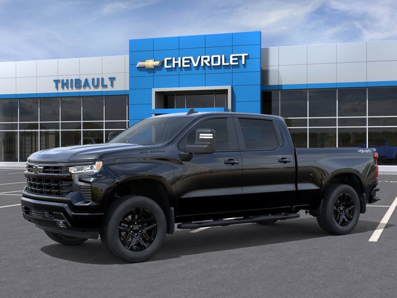 CHEVROLET SILVERADO 1500 RST cabine multiplace 4RM 157 po 2026 Noir