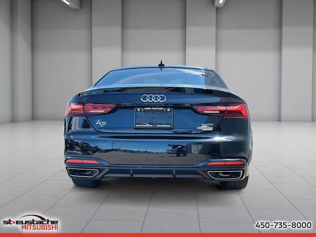 2021 Audi A5 coupé Black Saint-Eustache - photo #2