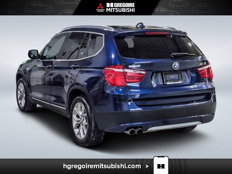 BMW X3 MA4483 | xDrive28i *AWD* Cuir * Mags * Toit * Caméra 2014 Bleu Laval - photo #5