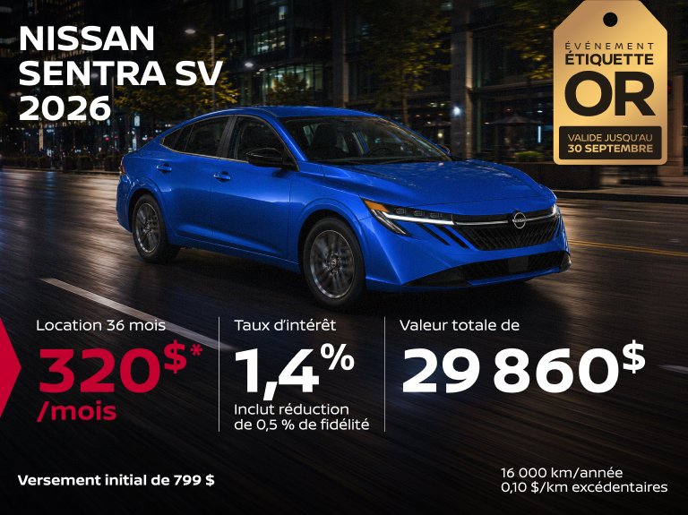 Promo Sentra