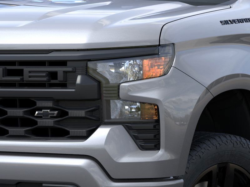 CHEVROLET Silverado 1500 Custom cabine multiplace 4RM 157 po 2026 GRIS STERLING METALLISE Sherbrooke - photo #9