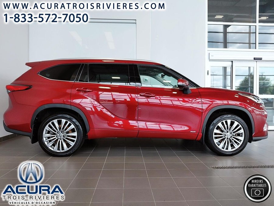 Toyota Highlander Hybride 2023 2023 Rouge