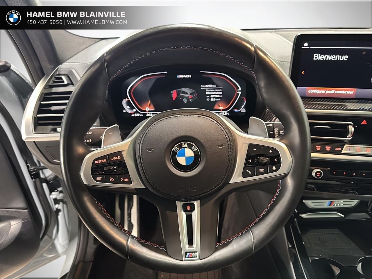 BMW X3 M40i xDrive véhicule d'activités sportives 2024 Gris Blainville - photo #11