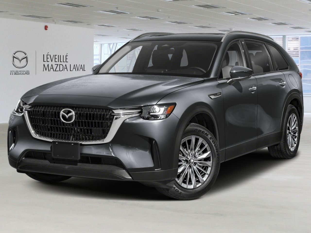 2026 Mazda CX-90 PHEV GS-L TI Machine Grey Metallic Laval - photo #0