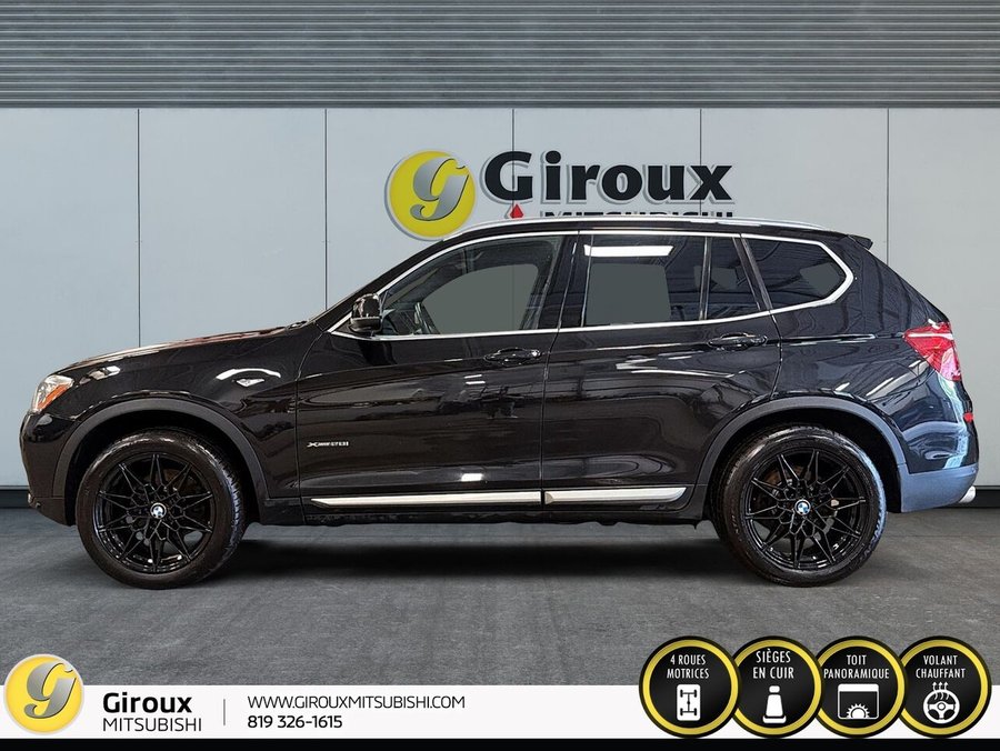 BMW X3 XDRIVE28I xDrive28i 4 portes TI 2017 Noir