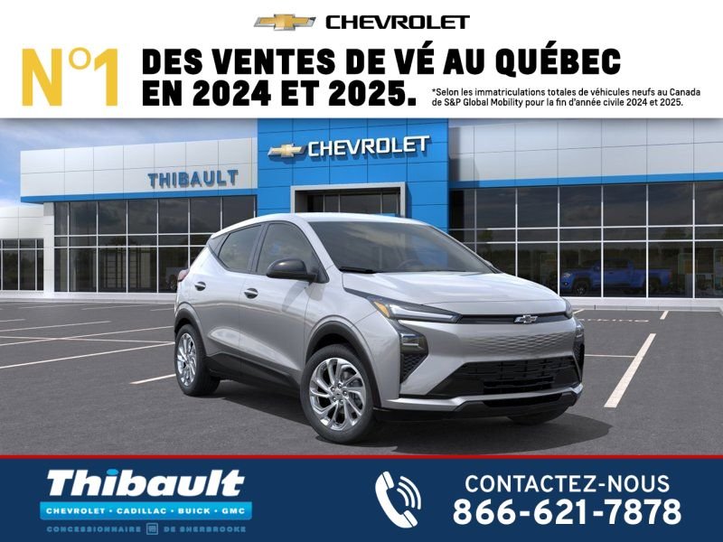 2027 CHEVROLET Bolt Traction avant 4 portes LT STERLING GREY METALLIC Sherbrooke - photo #0