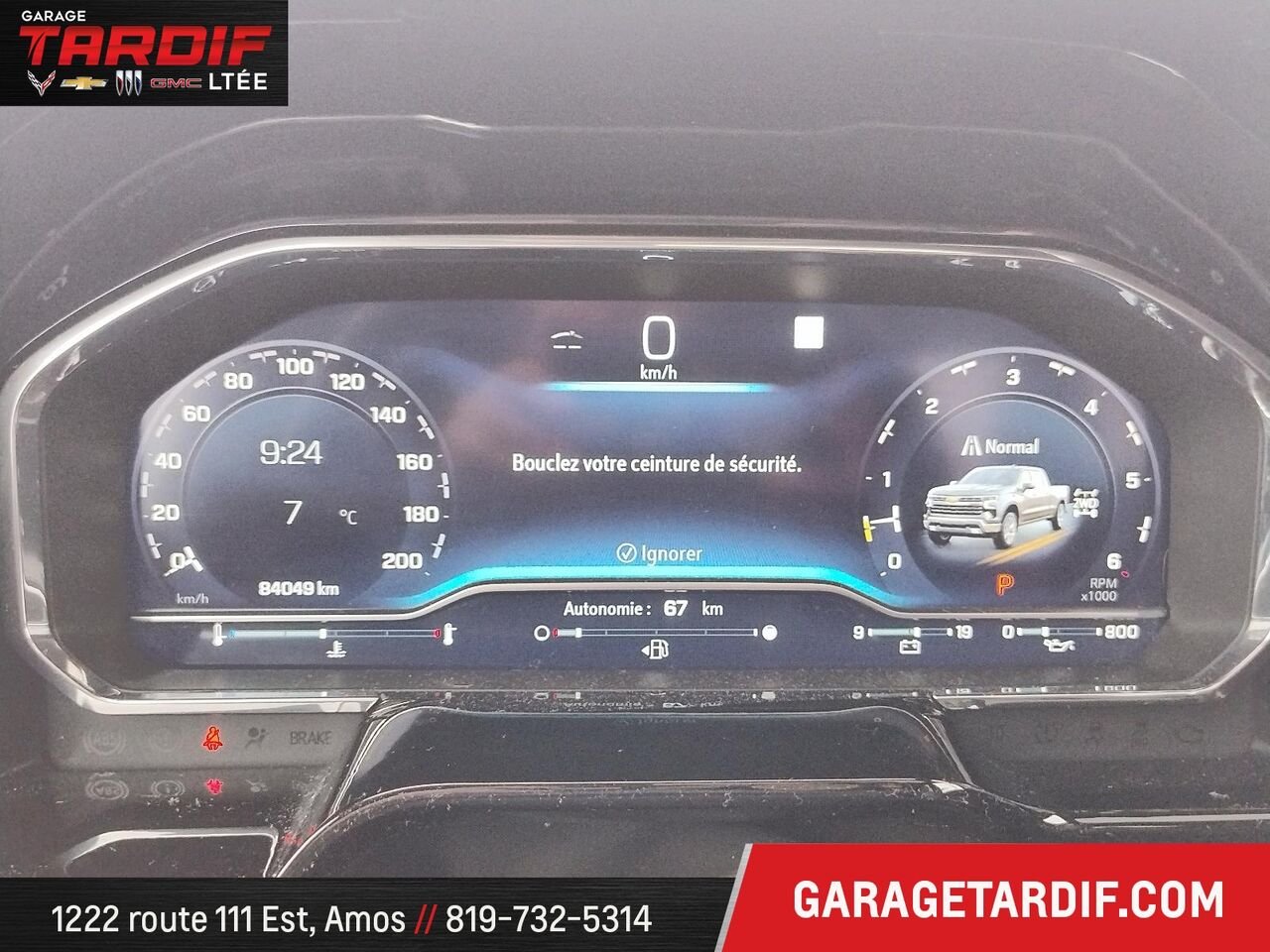 2022 Chevrolet Silverado 1500 ZR2 cabine multiplace 4RM 147 po Beige Amos - photo #15
