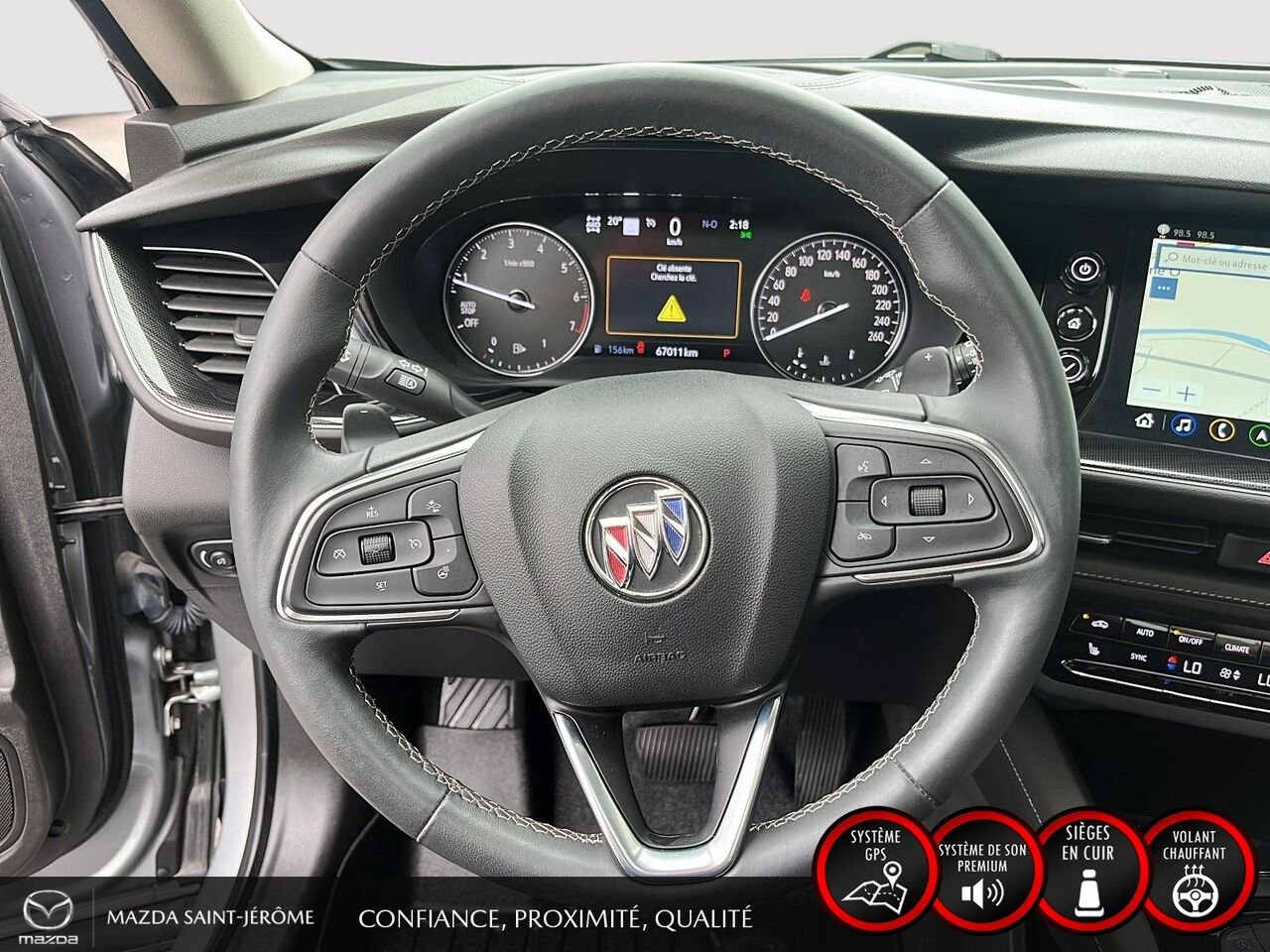 Buick Envision Essence | TOIT PANORAMIQUE | CUIR | AWD 2023 Gris Saint-Jérôme - photo #12