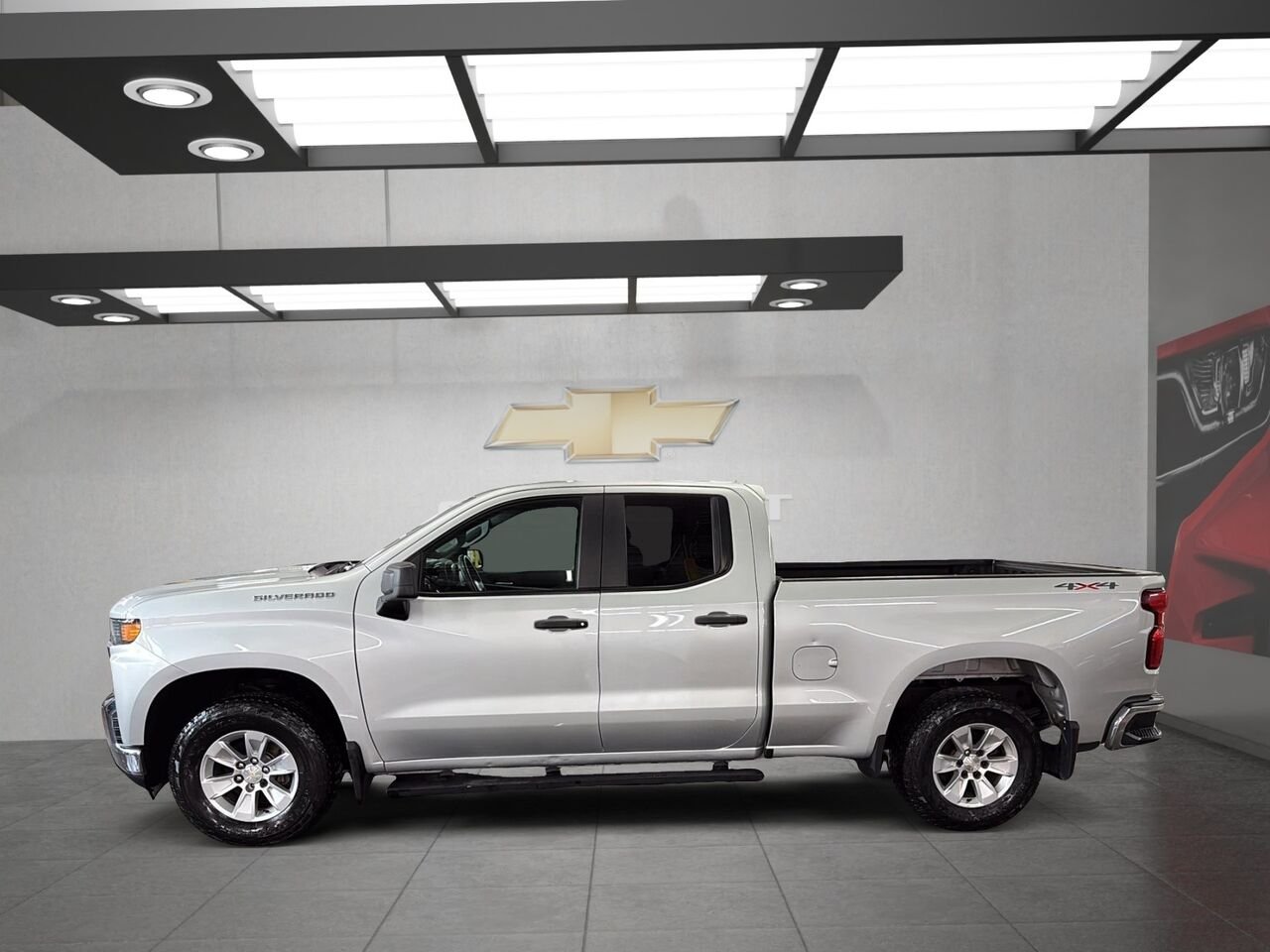 CHEVROLET SILVERADO 1500 1500 WT 2019 Argent Saint-Hyacinthe - photo #4