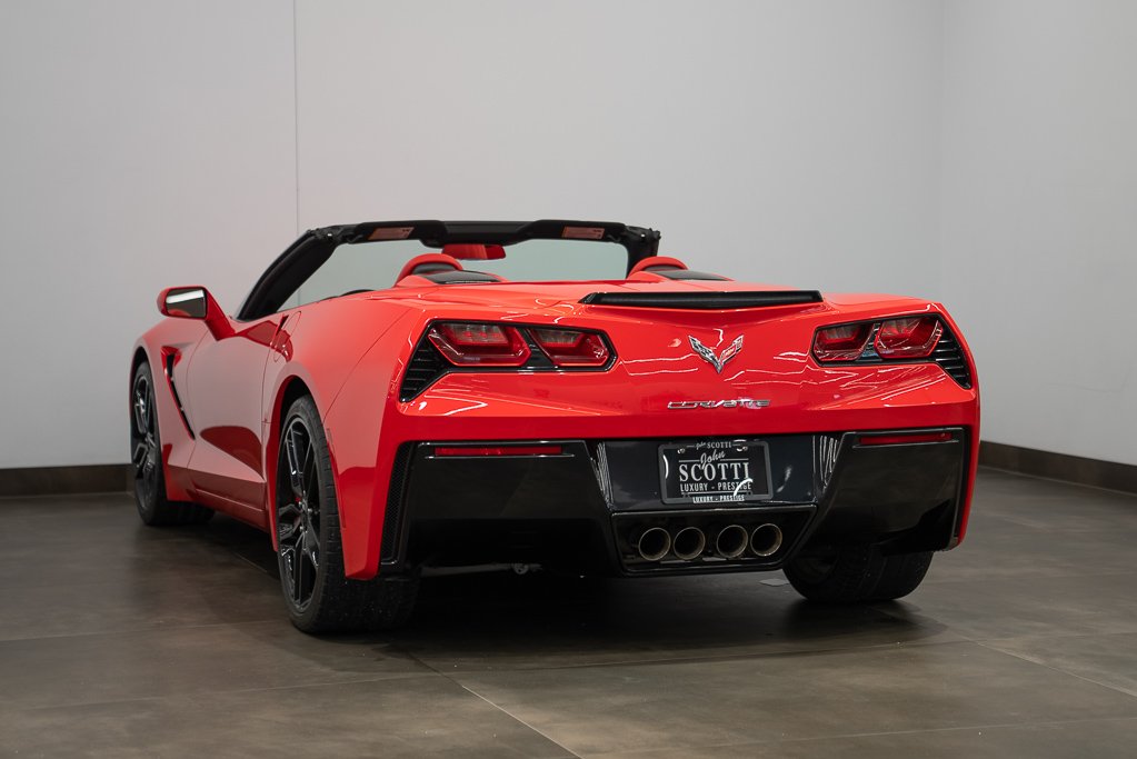 2018 Chevrolet Corvette 2dr Stingray Conv w/1LT Red Kirkland - photo #8
