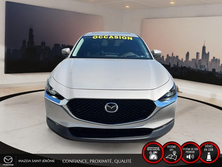 Mazda CX-30 GT | TOIT OUVRANT | CUIR | AWD | 2024 Gris