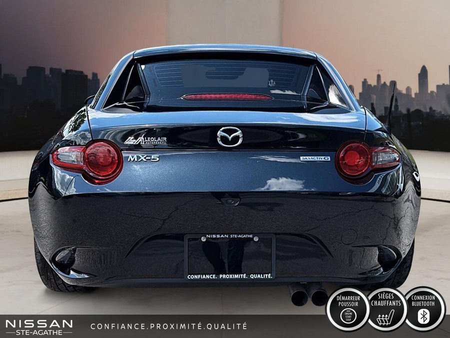 Mazda MX-5 RF GS-P | TOIT RIGIDE ESCAMOTABLE | MANUELLE 6 VITESSES | PROPULSION 2022 Noir