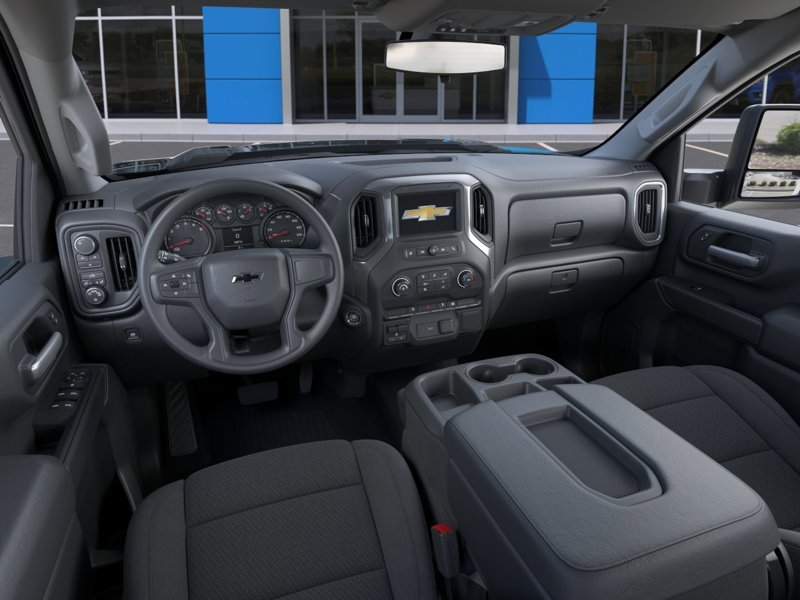 2026 CHEVROLET Silverado 2500HD K2500 HD SILVERADO CREW CAB CUSTOM L/BOX (1CX) BLACK Rivière-du-Loup - photo #4