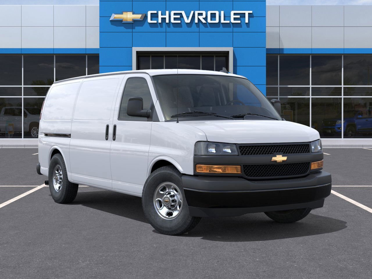 Chevrolet Fourgonnette Express utilitaire Traction arrière 2500 135 po 2025 Blanc sommet Ottawa & Gatineau - photo #6