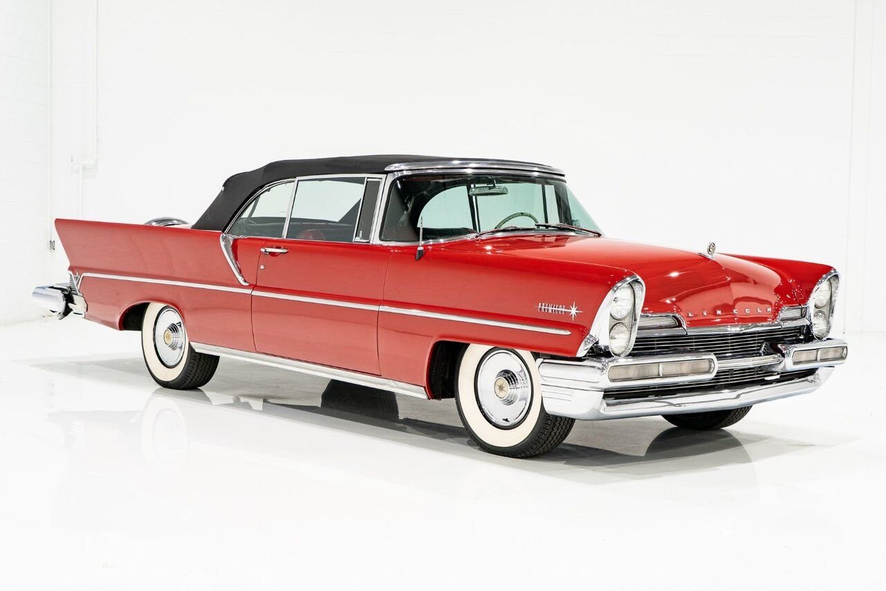 Lincoln Premiere **PRICE IN USD** 1957 Rouge Montréal - photo #56