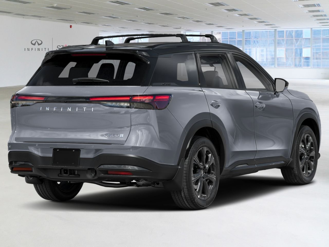 2027 INFINITI QX60 Harbor Gray/Black Obsidian Saint-Basile-le-Grand - photo #2