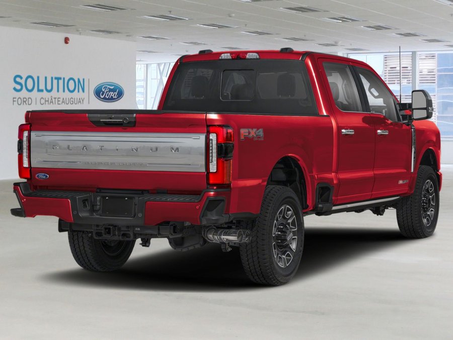 Ford Super Duty F-250 SRW 2026 Rouge rubis métallisé teinté verni