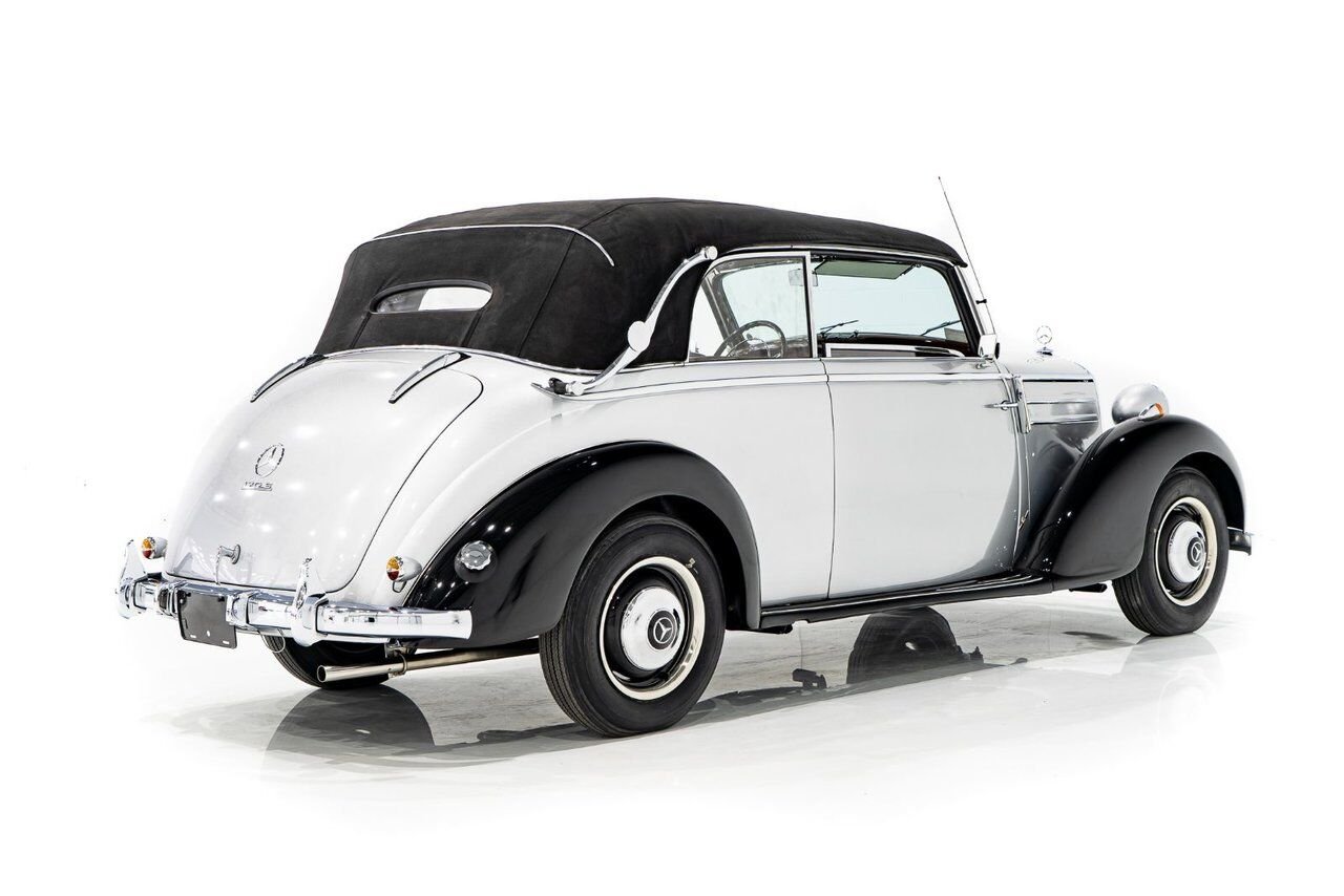 1950 Mercedes-Benz 170S Cabriolet B Wonderfully Presented Old Restoration Grey Montreal - photo #64