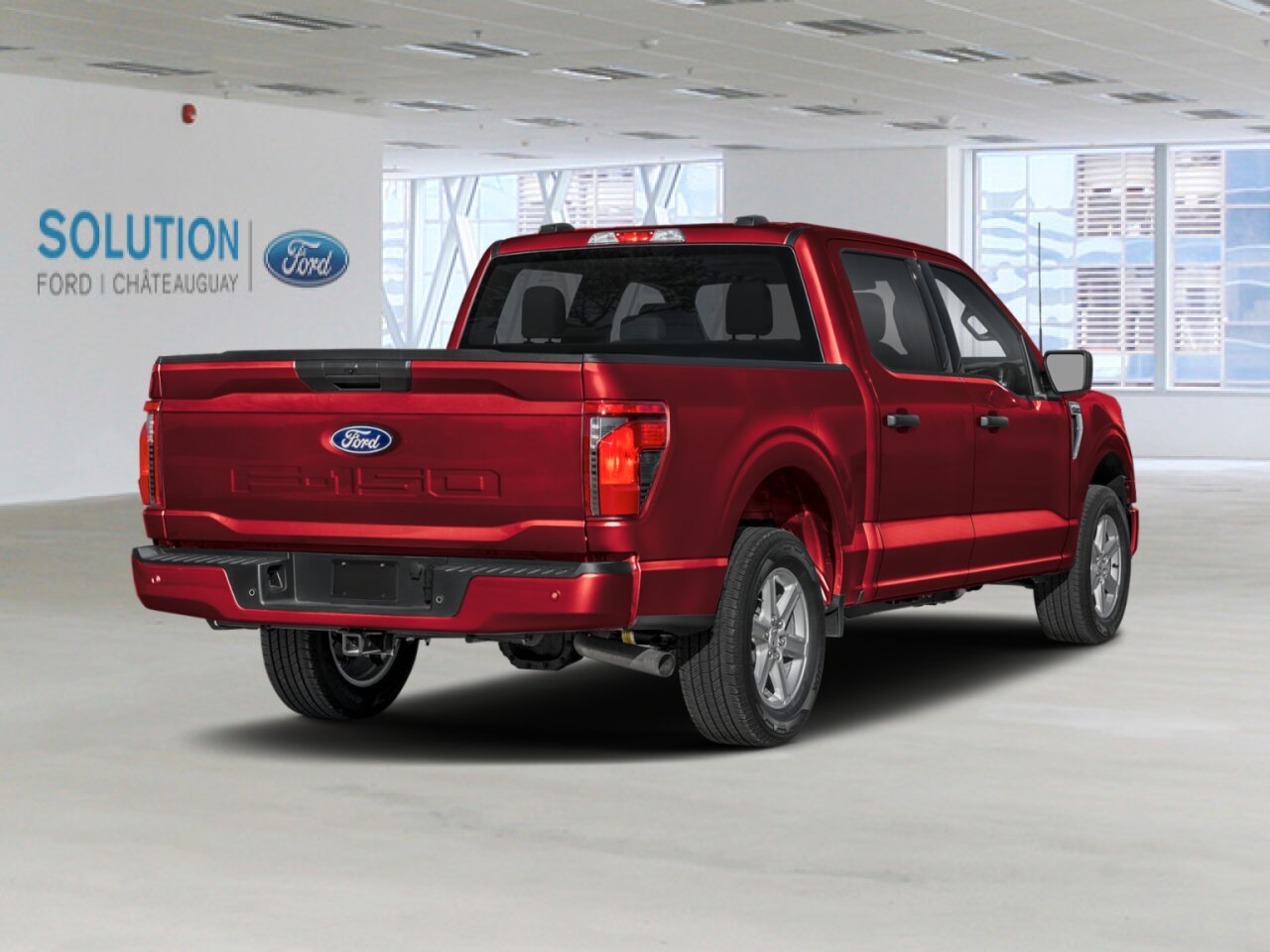 Ford F-150 XLT CABINE SUPERCREW 4RM CAISSE DE 6,5 PI 2026 Ruby Red Metallic Tinted Clearcoat Châteauguay - photo #1