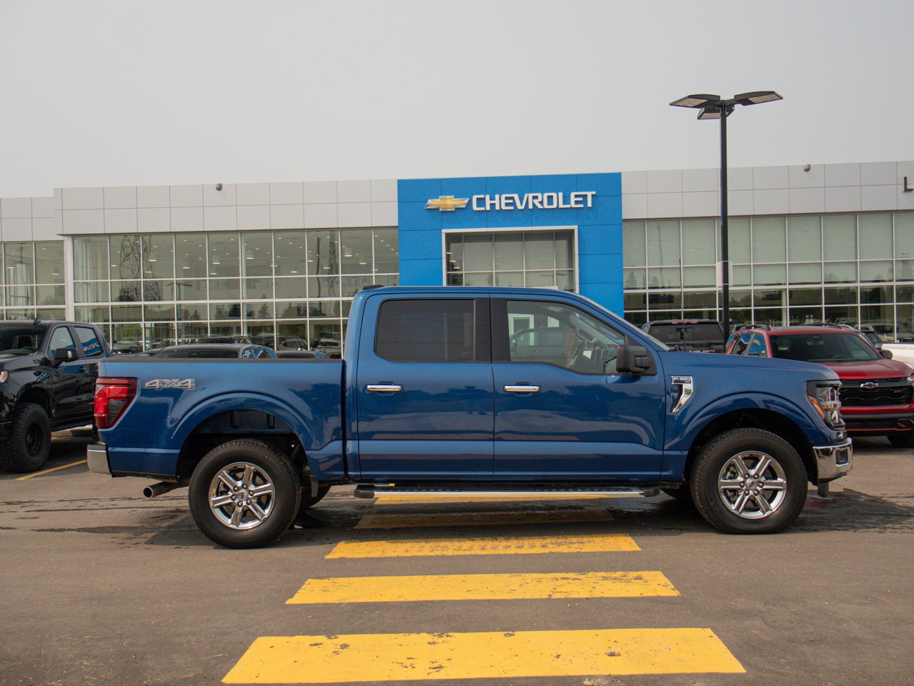 2025 Ford F-150 XLT 4WD SuperCrew 5.5' Box Blue Sherwood Park - photo #11