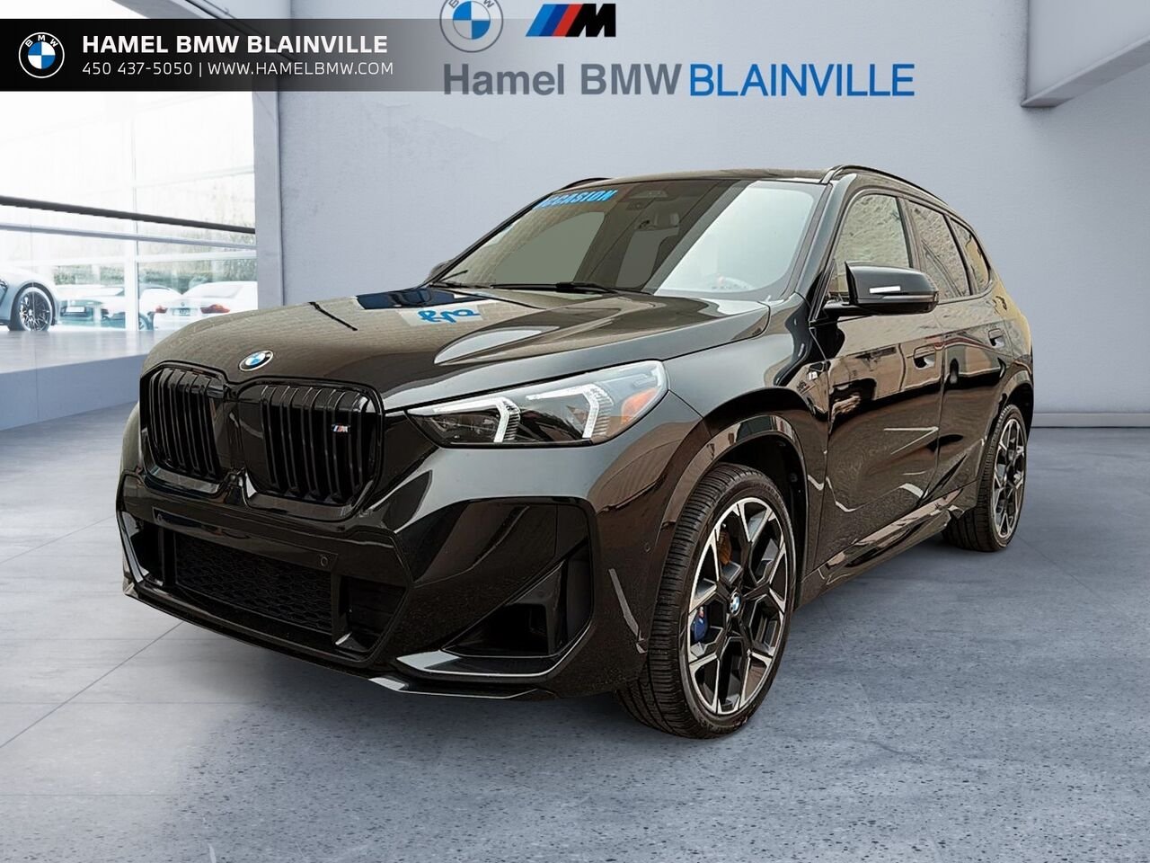 2024 BMW X1 M35i xDrive véhicule d'activités sportives Black Blainville - photo #0