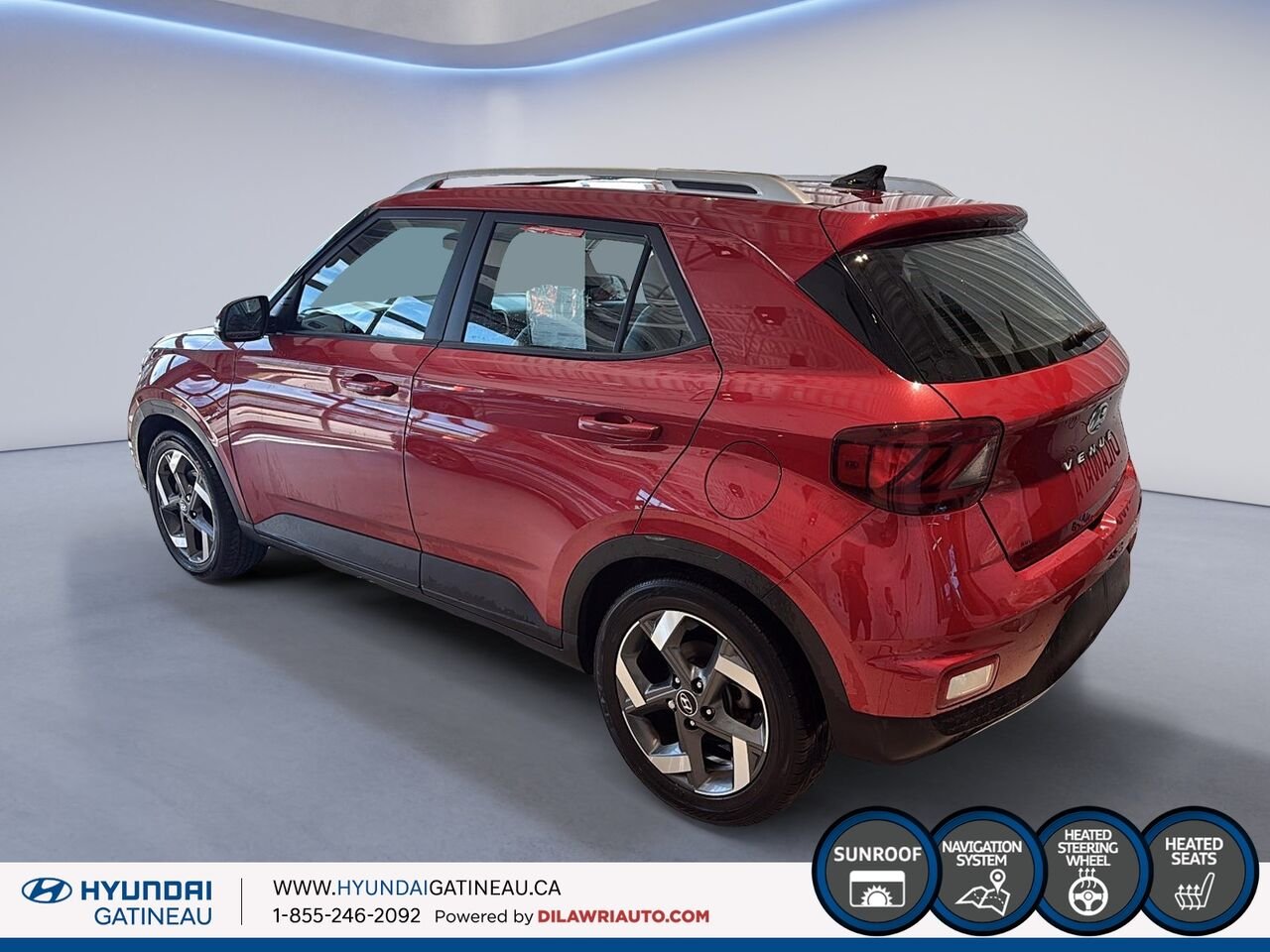 Hyundai Venue 2020 Rouge Gatineau - photo #3