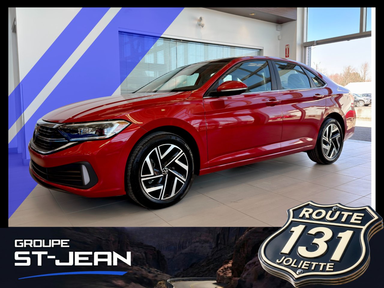 2024 Volkswagen Jetta Red Notre-Dame-des-Prairies - photo #0