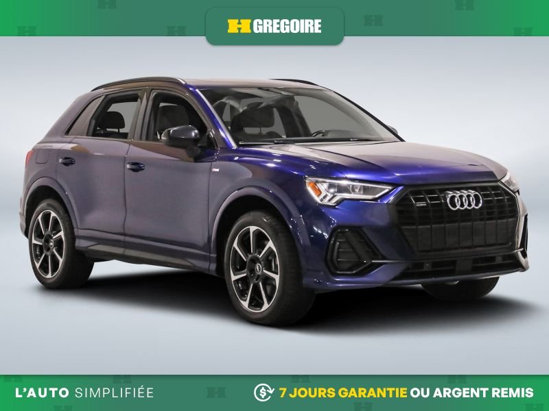 Audi Q3 2022 Bleu Saint-Eustache - photo #0