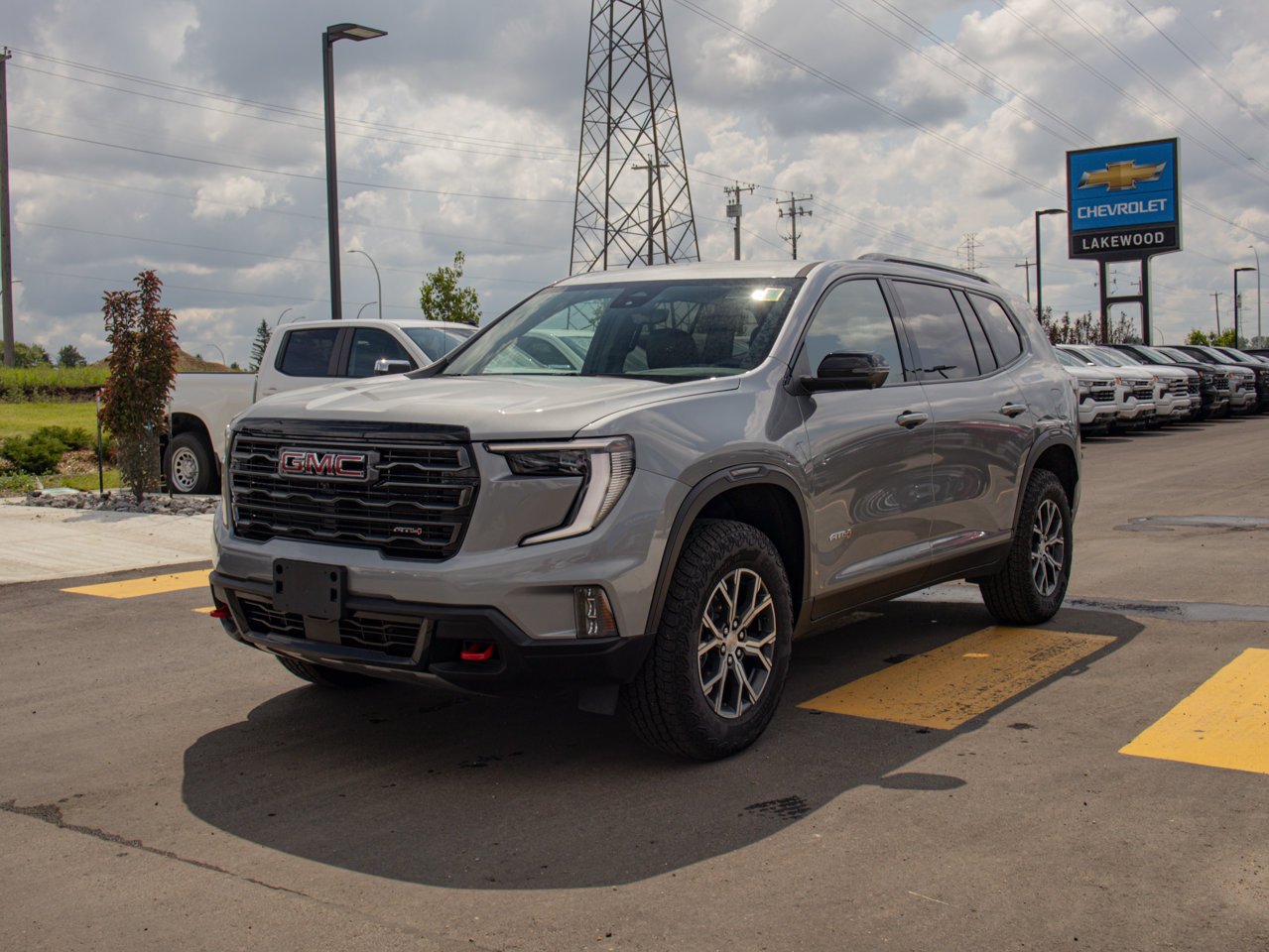 2026 GMC Acadia AWD 4dr AT4 Grey Sherwood Park - photo #3