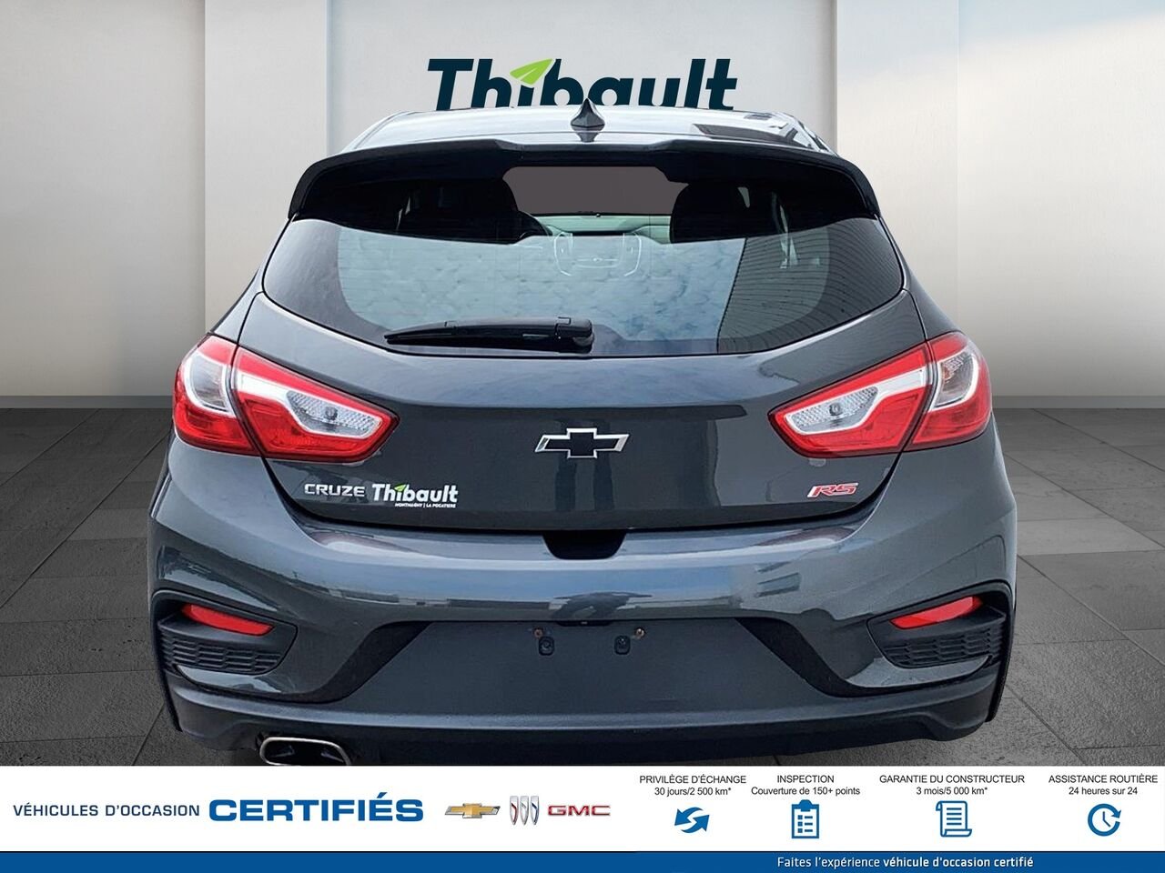2019 CHEVROLET CRUZE LT LT à hayon 4 portes Grey Montmagny - photo #2