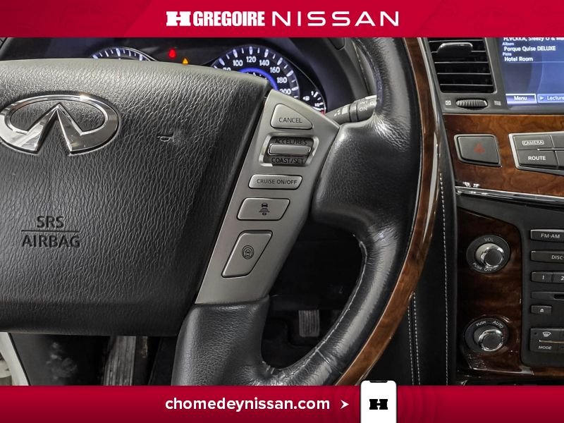 Infiniti QX80 CS6950 | Cuir * Toit * GPS * 7 Places 2017 Blanc Laval - photo #22