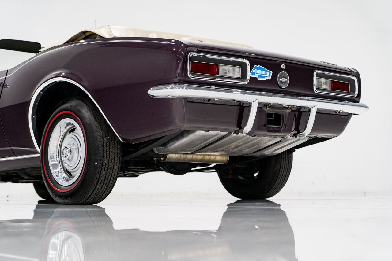 1967 Chevrolet Camaro PRIX EN USD Convertible Beautifully presented from former Restoration Purple Montreal - photo #51