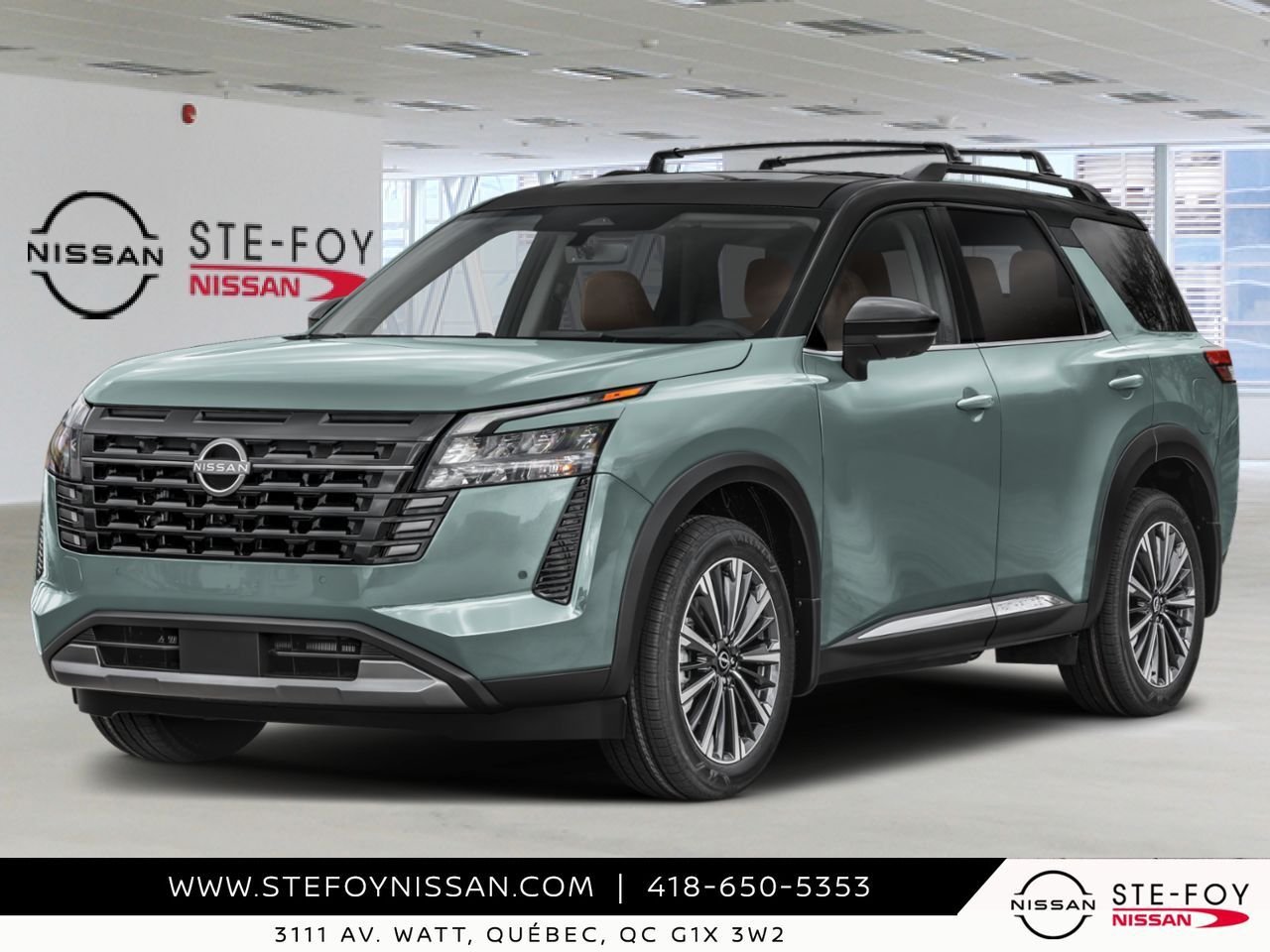 2026 NISSAN Pathfinder Baltic Teal/Super Black Ste-Foy - photo #0
