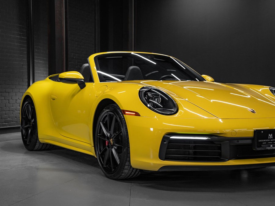 2020 Porsche 911 2020 Yellow