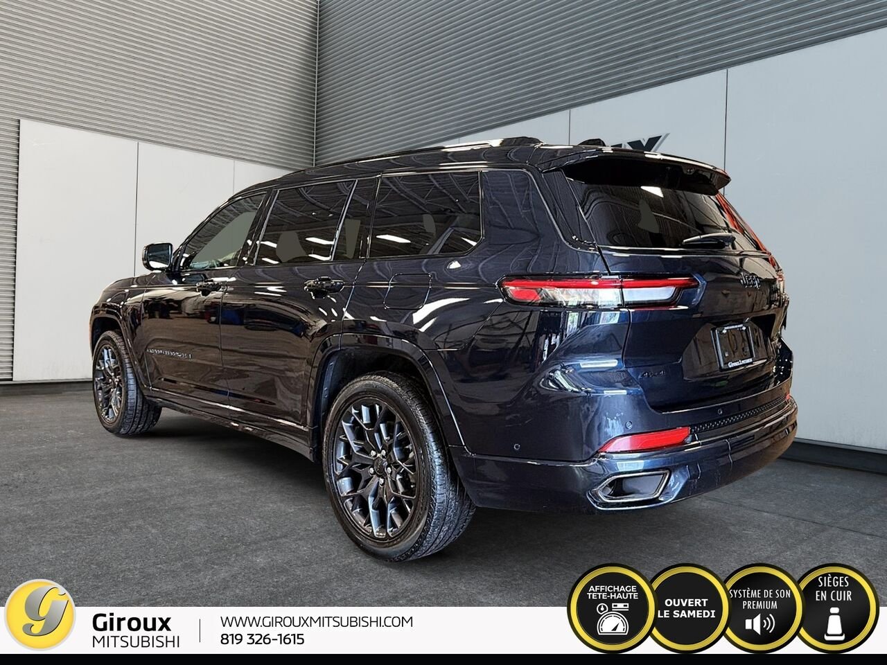 2024 JEEP GRAND CHEROKEE L SUMMIT Blue Sainte-Agathe-des-Monts - photo #3