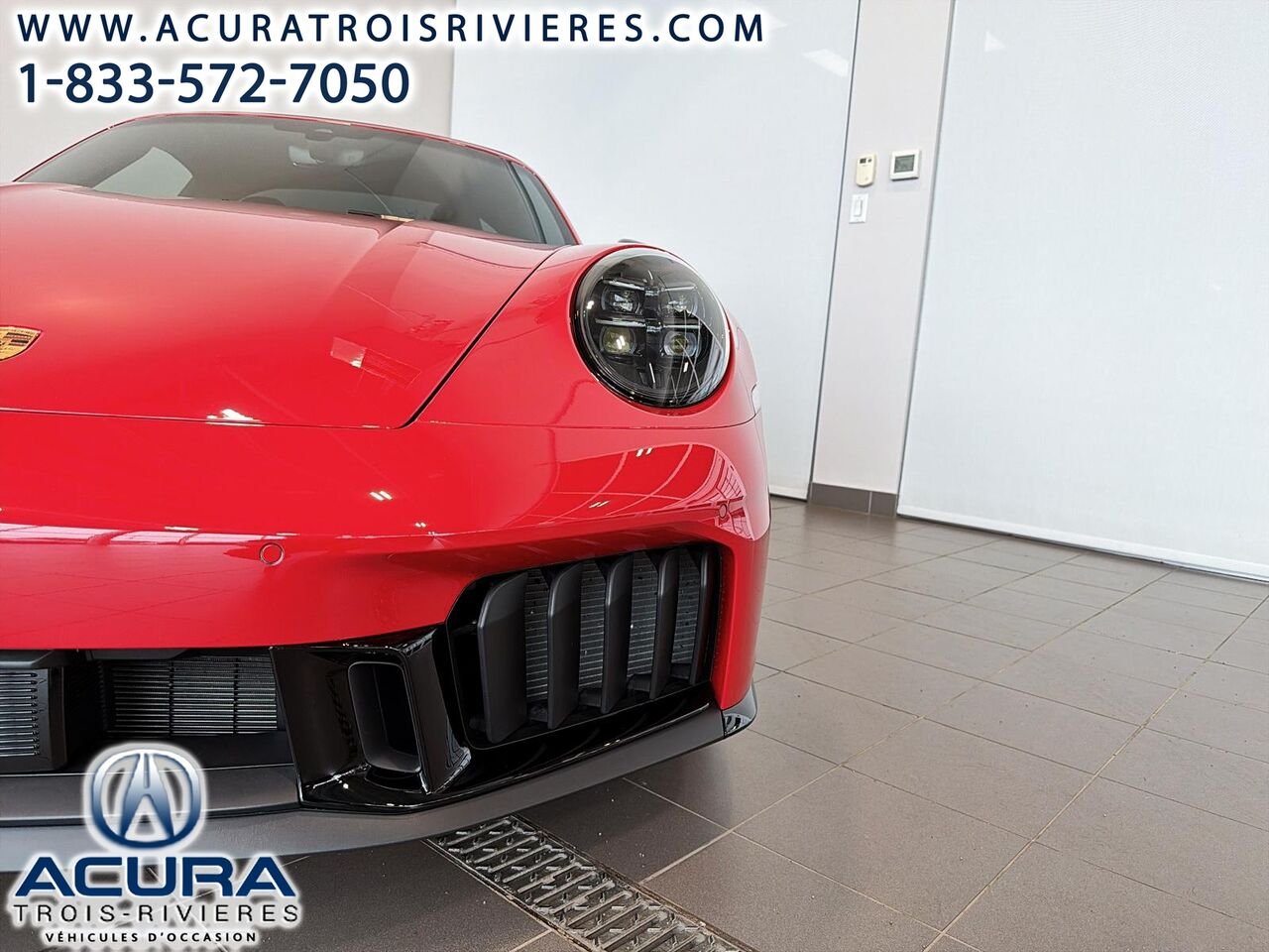 Porsche 911 TARGA 4 GTS T-HYBRID 2026 Rouge Trois-Rivières - photo #7