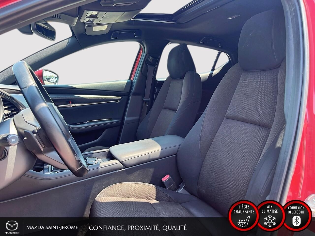 2019 Mazda Mazda3 Sport GT | TOIT OUVRANT | MAGS | AUTOMATIQUE | Red Saint-Jérôme - photo #17