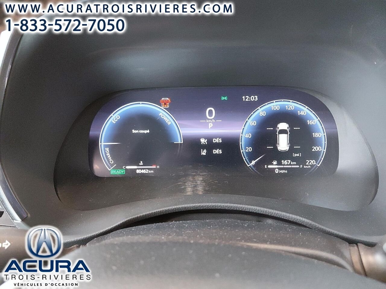 Toyota Highlander Hybride 2023 Rouge Trois-Rivières - photo #22